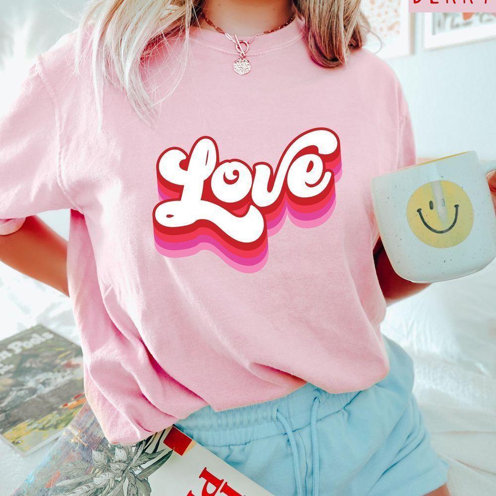 Retro Valentines Day 25 Vuitino Shirt